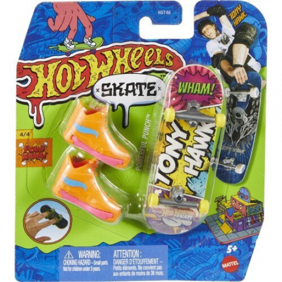 MATTEL HOT WHEELS SKATE ΜΕ ΠΑΠΟΥΤΣΑΚΙΑ POWERFUL PUNCH HGT46 / HVK17