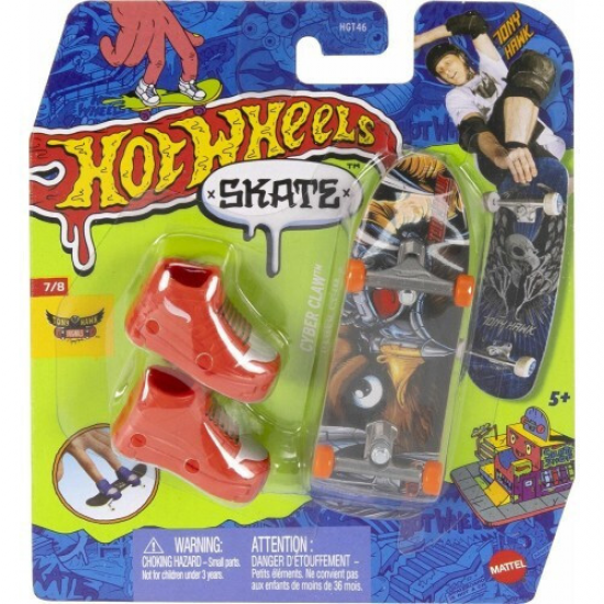 MATTEL HOT WHEELS SKATE ΜΕ ΠΑΠΟΥΤΣΑΚΙΑ CYBER CLAN HGT46 / HVJ94