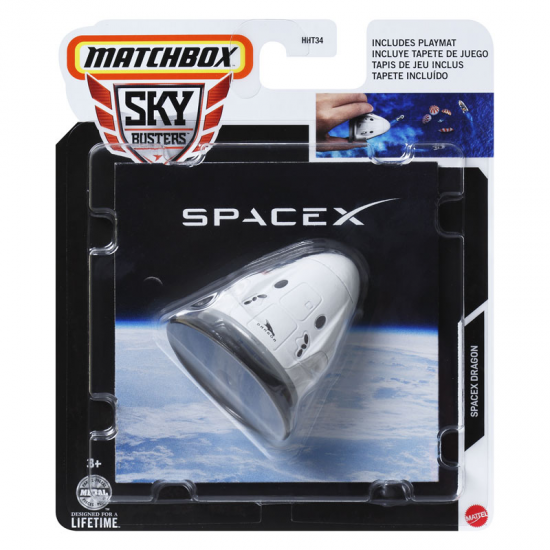 MATTEL MATCHBOX ΑΕΡΟΠΛΑΝΑΚΙ SPACEX DRAGON HHT34 / HVM42