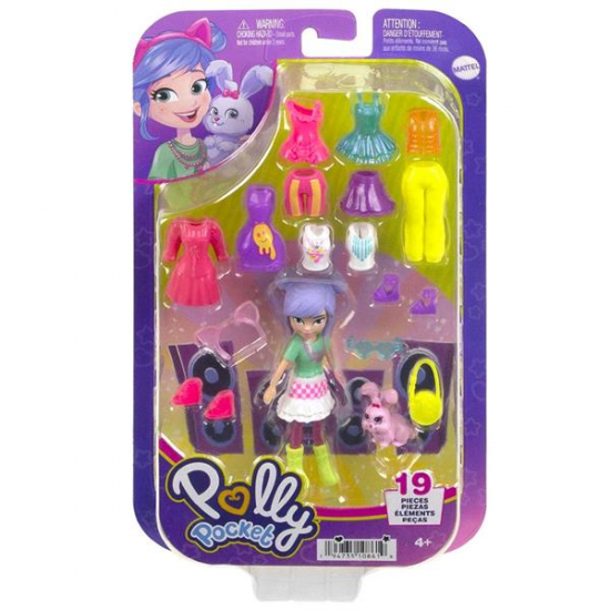 MATTEL POLLY POCKET ΚΟΥΚΛΑ ΜΟΔΑΣ HKV88 / HRD60