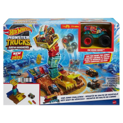 MATTEL HOT WHEELS MONSTER TRUCKS ΣΕΤ - CAR JUMP CHALLENGE HNB92 / HNB94 MATTEL HOT WHEELS MONSTER TRUCKS ΣΕΤ - CAR JUMP CHALLENGE HNB92 / HNB94