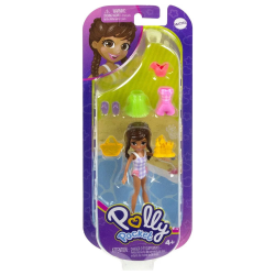 MATTEL POLLY POCKET ΚΟΥΚΛΑ ΜΕ 3 ΣΕΤ ΜΟΔΑΣ ΚΑΣΤΑΝΑ ΜΑΛΛΙΑ HNF50 / HKV86 MATTEL POLLY POCKET ΚΟΥΚΛΑ ΜΕ 3 ΣΕΤ ΜΟΔΑΣ ΚΑΣΤΑΝΑ ΜΑΛΛΙΑ HNF50 / HKV86