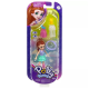 MATTEL POLLY POCKET ΚΟΥΚΛΑ ΜΕ 3 ΣΕΤ ΜΟΔΑΣ ΚΟΚΚΙΝΑ ΜΑΛΛΙΑ HNF50 / HKV82