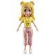 MATTEL POLLY POCKET ΚΟΥΚΛΑ ΜΕ 3 ΣΕΤ ΜΟΔΑΣ ΞΑΝΘΑ ΜΑΛΛΙΑ HNF50 / HKV83