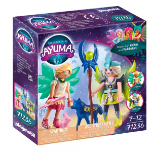 PLAYMOBIL ADVENTURES OF AYUMA - CRYSTAL ΚΑΙ MOON FAIRY ΜΕ ΜΑΓΙΚΑ ΖΩΑΚΙΑ 71236