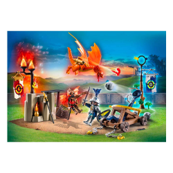 PLAYMOBIL NOVELMORE - NOVELMORE VS BURNHAM RAIDERS ΠΙΣΤΑ ΜΑΧΗΣ 71210