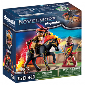PLAYMOBIL NOVELMORE - NOVELMORE VS BURNHAM RAIDERS ΙΠΠΟΤΗΣ ΚΑΙ ΑΛΟΓΟ ΦΩΤΙΑΣ 71213