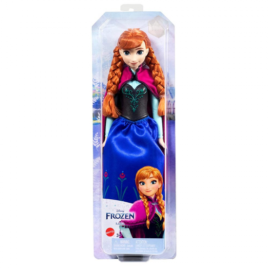MATTEL ΚΟΥΚΛΑ FROZEN - ANNA HLW46 / HLW49