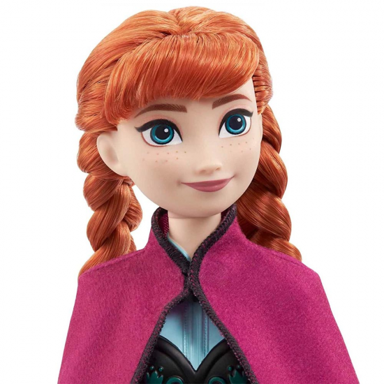 MATTEL ΚΟΥΚΛΑ FROZEN - ANNA HLW46 / HLW49