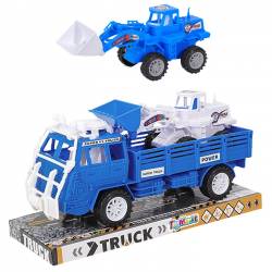 ΦΟΡΤΗΓΟ FRICTION ΜΕ ΜΠΟΛΝΤΟΖΑ FREE WHEELS 28X15X11CM 70-2203