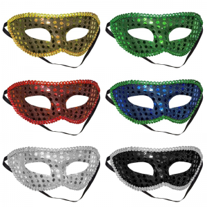 ΑΠΟΚΡΙΑΤΙΚΗ ΜΑΣΚΑ ΜΑΤΙΩΝ ΒΕΝΕΤΣΙΑΝΙΚΗ 19Χ8,5ΕΚ. ΔΙΑΦΟΡΑ ΧΡΩΜΑΤΑ 3-2568