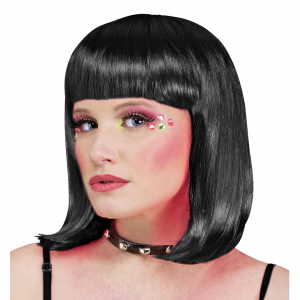 ΑΠΟΚΡΙΑΤΙΚΗ ΠΕΡΟΥΚΑ ΜΑΥΡΗ ΜΑΚΡΥ ΚΑΡΕ ΜΕ ΑΦΕΛΕΙΕΣ 3-2444