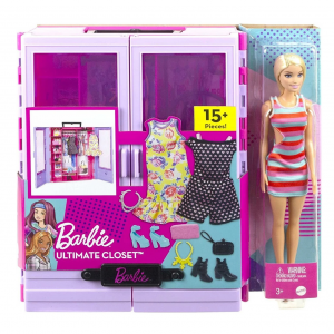 MATTEL BARBIE ΝΤΟΥΛΑΠΑ ΤΗΣ BARBIE ΜΕ ΚΟΥΚΛΑ HJL66