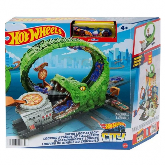 MATTEL HOT WHEELS CITY - GATOR LOOP ATTACK HDR29 / HKX39