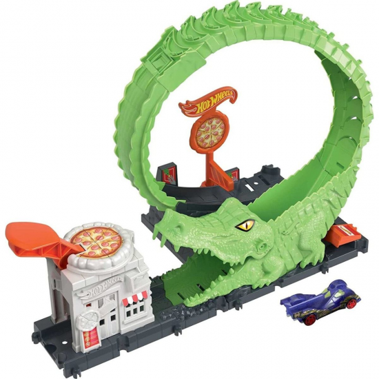 MATTEL HOT WHEELS CITY - GATOR LOOP ATTACK HDR29 / HKX39