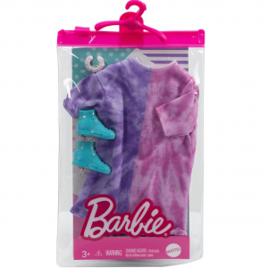 MATTEL BARBIE ΒΡΑΔΙΝΑ ΣΥΝΟΛΑ - SWEATSHIRT DRESS HBV31