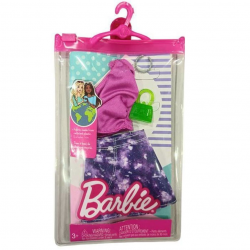 MATTEL BARBIE ΒΡΑΔΙΝΑ ΣΥΝΟΛΑ - FASHION HJT19