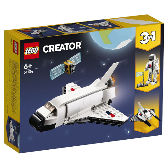 LEGO CREATOR 3IN1 SPACE SHUTTLE 31134