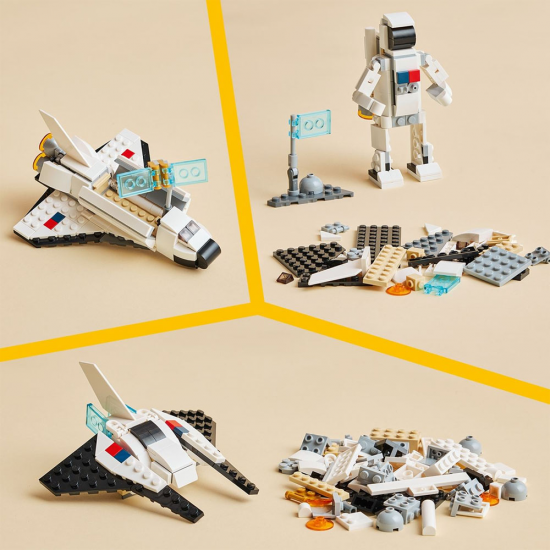 LEGO CREATOR 3IN1 SPACE SHUTTLE 31134