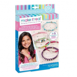 MAKE IT REAL RAINBOW BLING BRACELETS 1206