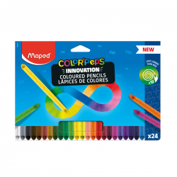 MAPED ΞΥΛΟΜΠΟΓΙΕΣ COLOR PEPS INFINITY Χ 24 ΤΜΧ 861601 MAPED ΞΥΛΟΜΠΟΓΙΕΣ COLOR PEPS INFINITY Χ 24 ΤΜΧ 861601