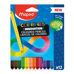MAPED ΞΥΛΟΜΠΟΓΙΕΣ COLOR PEPS INFINITY Χ 12 ΤΜΧ 861600