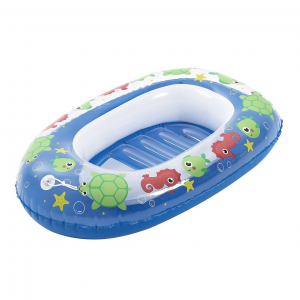 BESTWAY ΒΑΡΚΟΥΛΑ KIDDIE RAFT ΜΠΛΕ 102Χ69CM 42-2642