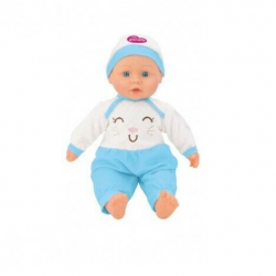 ΒΙΜΒΟ BABY SOFT ΚΟΥΚΛΑ 40 ΕΚ. ΜΕ ΗΧΟΥΣ ΓΑΛΑΖΙΟ 39461