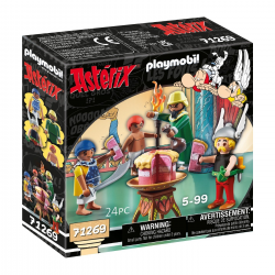 PLAYMOBIL ASTERIX - Η ΔΗΛΗΤΗΡΙΑΣΜΕΝΗ ΤΟΥΡΤΑ ΤΟΥ ΠΥΡΑΜΙΔΟΝΙΣ 71269