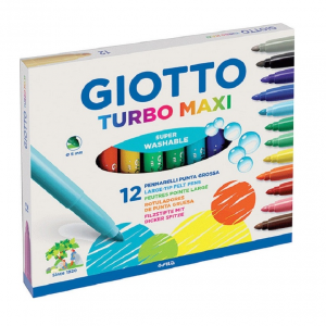 GIOTTO ΜΑΡΚΑΔΟΡΟΙ ΧΟΝΤΡΟΙ 12 ΧΡΩΜΑΤΩΝ