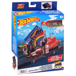 MATTEL HOT WHEELS CITY MINI ΠΙΣΤΕΣ FUEL STATION SHIFT HMD53 / HKX45