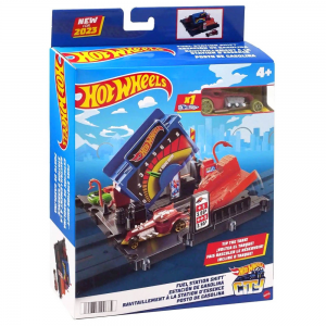 MATTEL HOT WHEELS CITY MINI ΠΙΣΤΕΣ FUEL STATION SHIFT HMD53 / HKX45