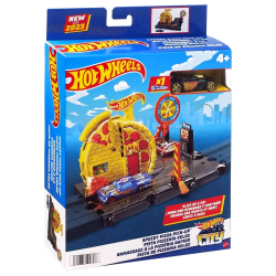 MATTEL HOT WHEELS CITY MINI ΠΙΣΤΕΣ SPEED PIZZA PICK-UP HMD53 / HKX44 MATTEL HOT WHEELS CITY MINI ΠΙΣΤΕΣ SPEED PIZZA PICK-UP HMD53 / HKX44