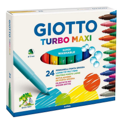 GIOTTO ΜΑΡΚΑΔΟΡΟΙ ΧΟΝΤΡΟΙ 24 ΧΡΩΜΑΤΩΝ