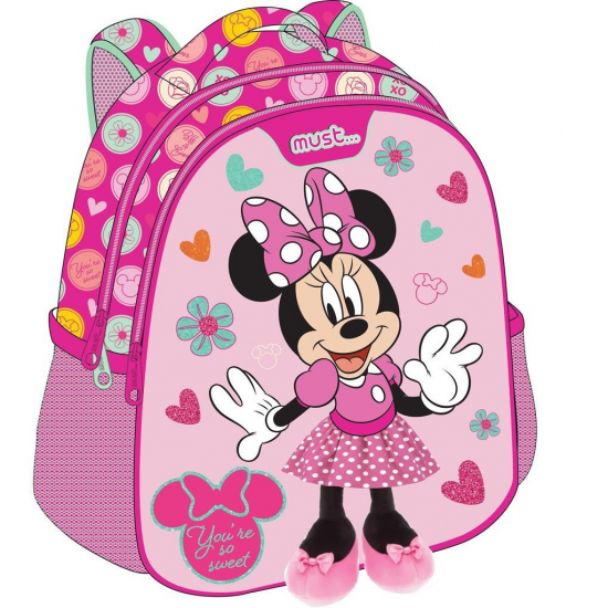 MUST ΣΑΚΙΔΙΟ ΝΗΠΙΟΥ DISNEY MINNIE MOUSE YOU ARE SO SWEET 2 ΘΕΣΕΙΣ 563377