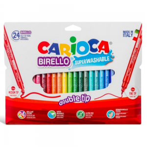 CARIOCA ΜΑΡΚΑΔΟΡΟΙ BIRELLO ΔΙΠΛΗΣ ΟΨΗΣ 24 ΧΡΩΜΑΤΩΝ