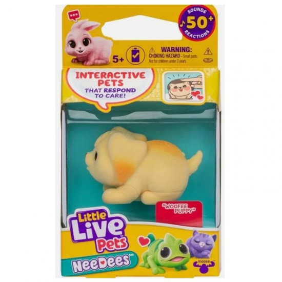 GIOCHI PREZIOSI LITTLE LIVE PETS ΗΛΕΚΤΡΟΝΙΚΟ ΖΩΑΚΙ NEEDES WOOFFEE PUPPY LP700220