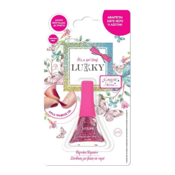 GIOCHI PREZIOSI LUKKY PEEL-OFF ΦΟΥΞΙΑ ΒΕΡΝΙΚΙ ΝΥΧΙΩΝ ΜΕ GLITTER 03Κ LUK00000
