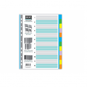 SKAG ΔΙΑΧΩΡΙΣΤΙΚΑ 1-12 ΧΡΩΜΑ