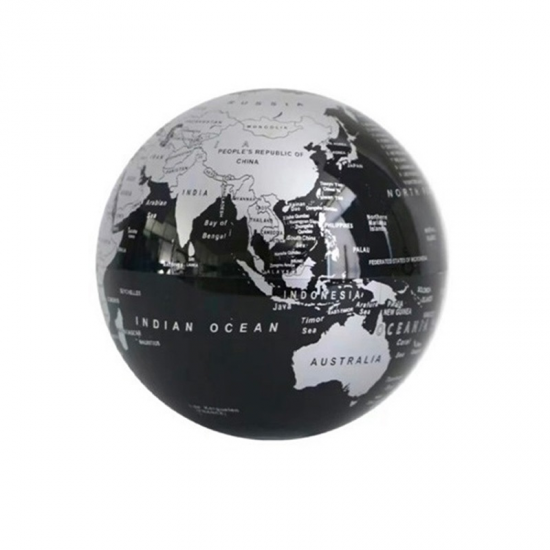 I-TOTAL ΥΔΡΟΓΕΙΟΣ ROTATING MAP SILVER 14CM CM3312A