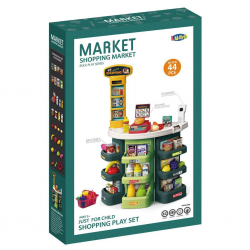 LUNA ΣΟΥΠΕΡ ΜΑΡΚΕΤ 44ΤΕΜ ΜΕ ΦΩΣ ΚΑΙ ΜΟΥΣΙΚΗ 76X12X48,5ΕΚ ΠΡΑΣΙΝΟ 622118