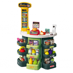 LUNA ΣΟΥΠΕΡ ΜΑΡΚΕΤ 44ΤΕΜ ΜΕ ΦΩΣ ΚΑΙ ΜΟΥΣΙΚΗ 76X12X48,5ΕΚ ΠΡΑΣΙΝΟ 622118