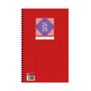 ΤΡΙΠΕΡΙΝΑΣ ΗΜΕΡΟΛΟΓΙΟ EBΔOMAΔIAIO ΣΠIPAΛ ΡΟΖ 12X20 2ETΩN 2026-2027 902005