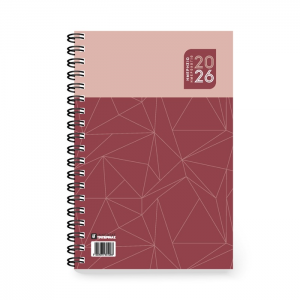 ΤΡΙΠΕΡΙΝΑΣ ΗΜΕΡΟΛΟΓΙΟ EBΔOMAΔIAIO ΣΠIPAΛ ΡΟΖ 17Χ25 2ETΩN 2026-2027 015231