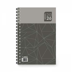 ΤΡΙΠΕΡΙΝΑΣ ΗΜΕΡΟΛΟΓΙΟ EBΔOMAΔIAIO ΣΠIPAΛ ΓΚΡΙ 17Χ25 2ETΩN 2026-2027 015231