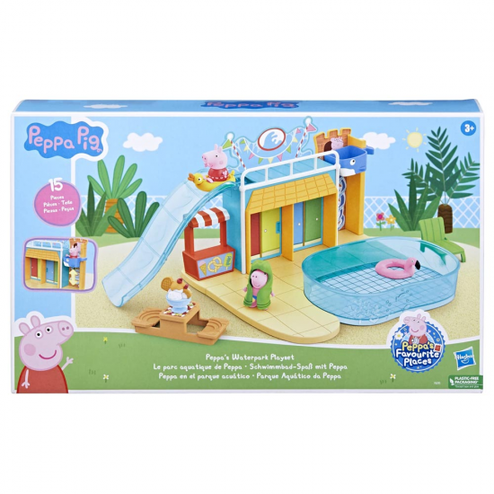 HASBRO PEPPA PIG WATERPARK PLAYSET F6295 HASBRO PEPPA PIG WATERPARK PLAYSET F6295