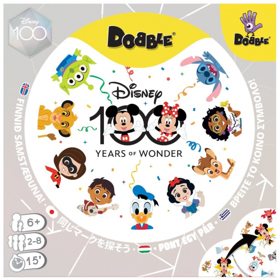 ΚΑΪΣΣΑ ΕΠΙΤΡΑΠΕΖΙΟ ΠΑΙΧΝΙΔΙ DOBBLE DISNEY 100 KA114677