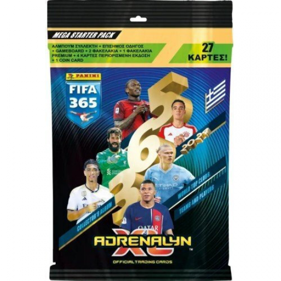 PANINI FIFA 365 2024 ADRENALYN XL MEGA STARTER PACK ( ΣΕΤ 27 ΚΑΡΤΕΣ ) 000160