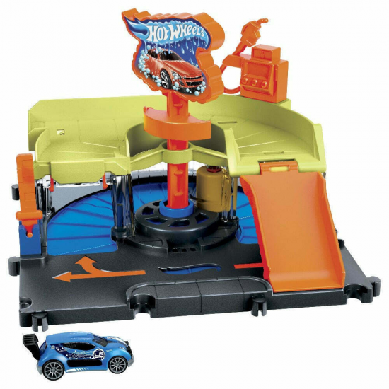 MATTEL HOT WHEELS CITY ΠΙΣΤΑ DOWNTOWN EXPRESS CAR WASH HDR24 / HDR27