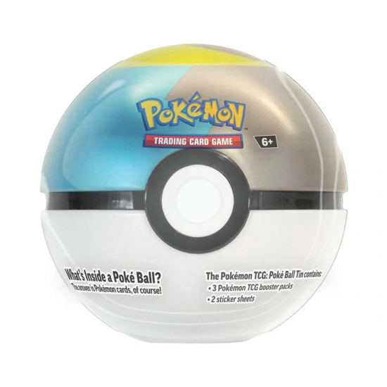 POKEMON POKE BALL TIN ΓΚΡΙ ΜΠΛΕ 210-85884